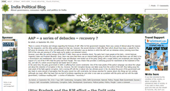 Desktop Screenshot of indiapoliticalblog.com
